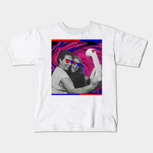 Retro selfie Kids T-Shirt